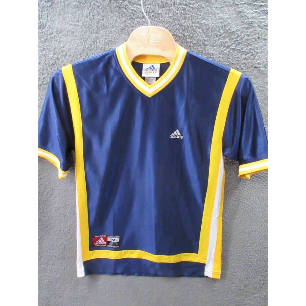 Vintage 90's Soccer Adidas Equipment Jersey Medium Adidas Teamwear Football